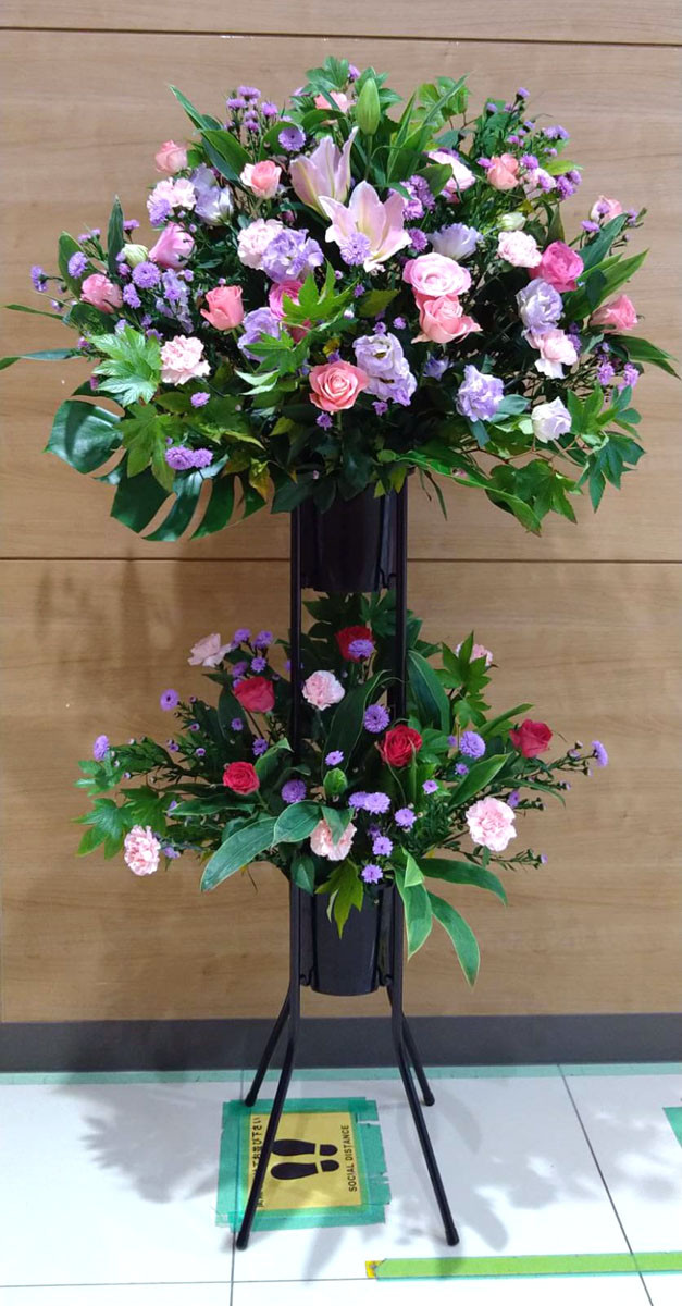 御祝い用スタンド花